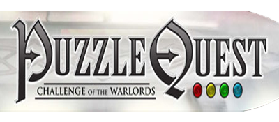 Puzzle Quest: Challenge of the Warlords title screen for Playstation 2